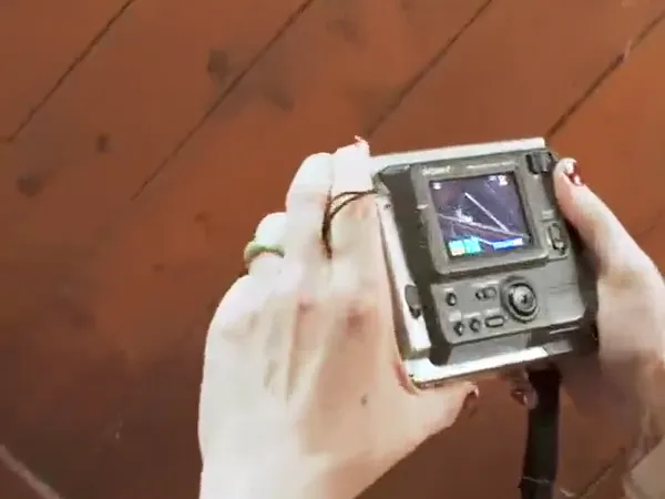 A Photo Phloor member’s camera on the Chinatown walk, a shot just taken on its screen