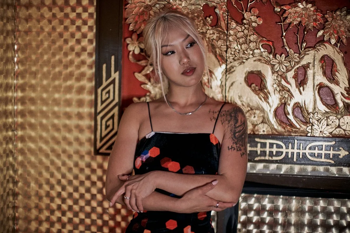 Angela before runway